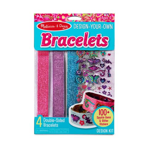 Melissa & Doug Design-Your-Own Bracelets Craft Kit #4217
